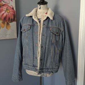 Levi's Sherpa Trucker Jean Jacket